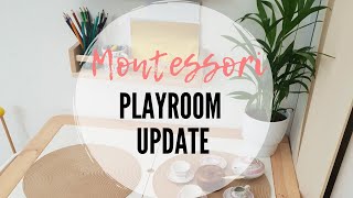 Montessori Playroom Update Tour of our newly updated playspace [upl. by Isiad673]