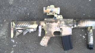 m4a1 Desert Camouflage Airsoft [upl. by Serene]