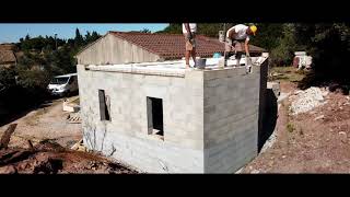 construction dun garage sur radier [upl. by Aened]