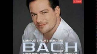 Emmanuel Pahud Bach Sonata in g minor 12 bwv 1020 [upl. by Oramlub465]