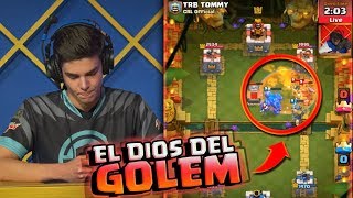 ¡ ¡ ASI JUEGA EL MEJOR JUGADOR DE GOLEM DEL MUNDO    DrekzeNN  Clash Royale [upl. by Heuser]