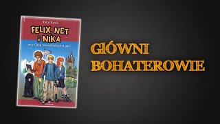 Prezentacja głównych postaci z lektury quotFelix Net i Nika oraz Gang Niewidzialnych Ludziquot [upl. by Eppillihp547]