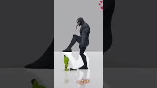 Venom vs Hulk  Crunch Time  Marvel Animation SpiderFun gta5 spiderrman marvel [upl. by Noslien]