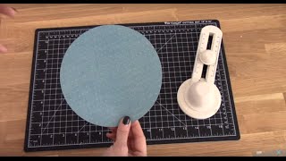 How to Use the Martha Stewart Large Circle Cutter [upl. by Cofsky]