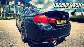 STRAIGHT PIPED BMW 435i LOUD AS F 🙉🙉 [upl. by Ahsytal]