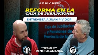 REFORMA EN LA CAJA DE JUBILACIÓN PROVINCIAL DE SANTA FE Entrevista a Juan Pividori [upl. by Zetnas]