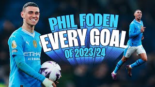 Every Phil Foden goal so far this season  21 goals  Highest scoring season of his career [upl. by Treacy]