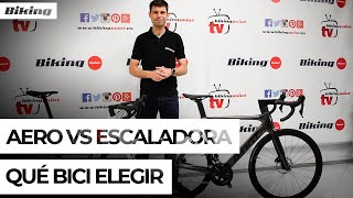 Aero vs escaladora qué bici de carretera elegir [upl. by Mikaela]