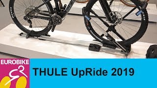 Thule UpRide bike rack Explained  Eurobike 2018 [upl. by Eessac]