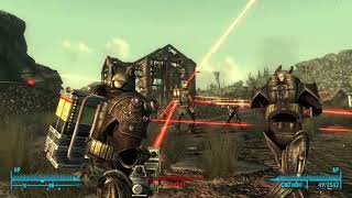 Fallout 3 Enclave Commander Mod  Fawkes Fights 30 Enclave Soldiers [upl. by Battista]