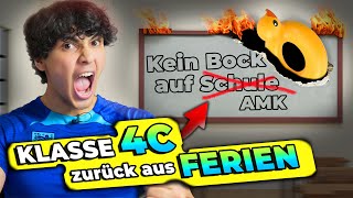 Der ERSTE Schultag von der KLASSE 4C 😳😂  Schule mit 4C  Mohi07 [upl. by Akenat446]