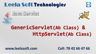 GenericServlet and HttpServlet  Servlets Tutorial  తెలుగు లో  Live Stream [upl. by Okihcim501]