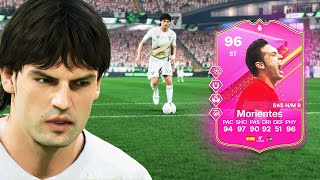 96 FUTTIES HERO FERNANDO MORIENTES SBC PLAYER REVIEW  EA FC 24 ULTIMATE TEAM [upl. by Tulley]