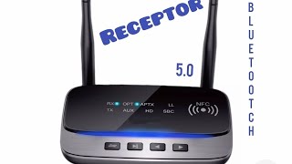 Transmissor Bluetooth 50 Receptor Antenas Duplas [upl. by Sidoma]