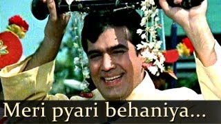 Meri Pyari Behaniya Banegi Dulhaniya  Sachaa Jhutha  Kishore Kumar  Rakhi Song [upl. by Ahsenra]