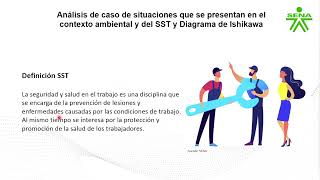 Análisis de caso y Diagrama de Ishikawa que se presentan en el contexto ambiental y del SST [upl. by Letitia]