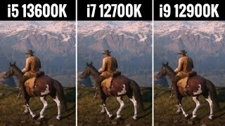 i5 13600K vs i7 12700K vs i9 12900K  RTX 4090 [upl. by Ella]