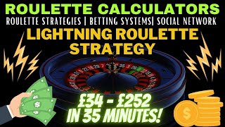 Lightning Roulette Strategy [upl. by Ardnad]