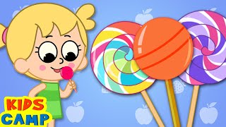 I Love Lollipops 🍭🍭  KidsCamp Nursery Rhymes And Baby Songs [upl. by Animrelliug814]