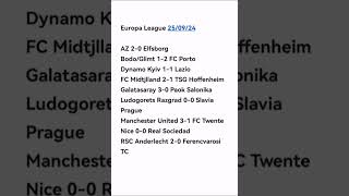 Europa League predictions [upl. by Akinwahs229]