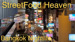 4K 🇹🇭Walking along Silom Rd Sala Daeng Rd Convent Rd in Bangkok Thailand  Bangkok Nightlife [upl. by Sida]