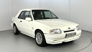 Ford Escort XR3i Cabriolet [upl. by Dnaltroc]