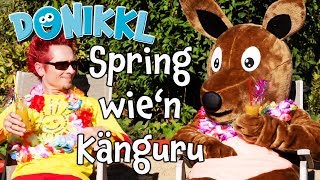 ♫ Kinderlied ♫ Spring wien Känguru ♫ DONIKKL Kinderlieder ♫ Singen Tanzen Bewegen [upl. by Nyladam]