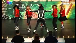 Fatih Jackson  Michael Jackson Dance  Part 2 Turkey Got Talent fatihjackson [upl. by Farrow]