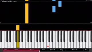 Niall Horan  Slow Hands  EASY Piano Tutorial [upl. by Annaira]