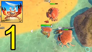 🔥 Kings of Crabs  Gameplay Walkthrough Part 1  iOS Android [upl. by Kacerek597]