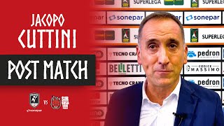 Le parole di coach Jacopo Cuttini dopo il match con Perugia [upl. by Richela931]