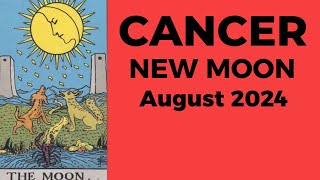 Cancer Expect A Magical Miracle It’s About To Happen 🌕 August 2024 New Moon Tarot Reading [upl. by Codd149]