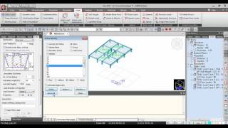 midas Gen  Application 1part 2  Streel Structures with SRC Columns  Loads and BCs [upl. by Demahom606]