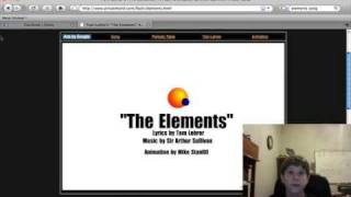 The Elements SongBy Tom Lehrer [upl. by Nilcaj]