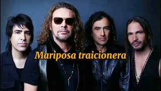 Maná  Mariposa Traicionera  letra [upl. by Zetrac]