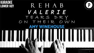 ğŸ™ï¸AMY WINEHOUSE Karaoke SONGS ğŸ™ï¸ REHAB  VALERIE  TEARS DRY ON THEIR OWN [upl. by Pollyanna]