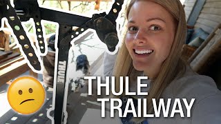 Review Thule Trailway Bike Rack [upl. by Nomahs]