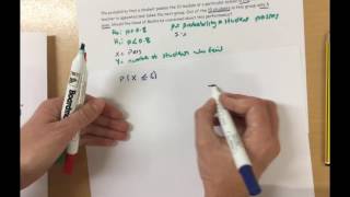 71b Hypothesis Testing  Binomial One Tailed Test Example 2 [upl. by Dorian]