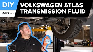 Volkswagen Atlas Transmission Fluid Replacement DIY 20182021 VW MQB Atlas Arteon Tiguan [upl. by Del]