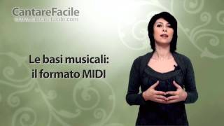 Cantare con le basi musicali  il formato MIDI il migliore per studiare  Lezioni di Canto  32 [upl. by Stormy]