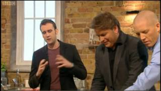 James Martin cooks southern fried chicken with garlic butter for Matthew Lewis [upl. by Adiahs903]