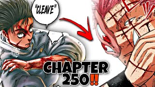 YUTA AT YUJI NANDAYA AT GINULPI SI SUKUNA😨YUTA USES CLEAVE🗡 JUJUTSU KAISEN CHAPTER 250TAGALOG [upl. by Dnalel]