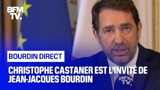 Christophe Castaner face à JeanJacques Bourdin en direct [upl. by Haroppizt]