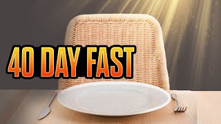 How To Know If You Should Do A 40 DAY FAST [upl. by Zacharia]