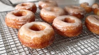 Cronuts  Part 2 Frying and Eating  Doughnut and Croissant Hybrid Recipe [upl. by Silletram]