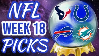 NFL Week 18 Picks amp Predictions  2023 [upl. by Kirrad557]