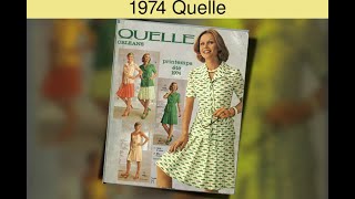 Catalogue Quelle de 1974  Un Voyage dans le Style Rétro FR [upl. by Mala]