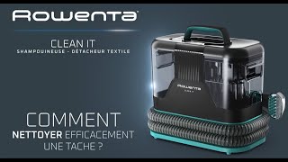 ROWENTA  Clean It  comment nettoyer efficacement une tâche [upl. by Alguire847]