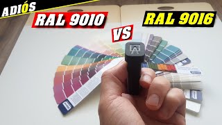 RAL 9010 VS 9016  De TRUC om PICO bello kleurencombinaties te maken kleuren combineren woonkamer [upl. by Darees]