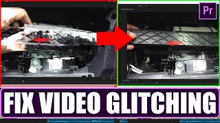 FIX VIDEO GLITCHING IN PREMIERE PRO [upl. by Dominus866]